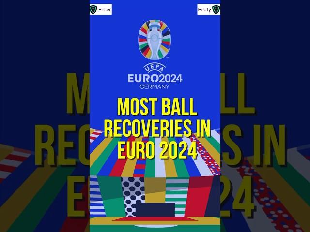 Defensive Masters: Most Ball Recoveries in Euro 2024! #euro2024 #fpl #fpltips #eurofantasy