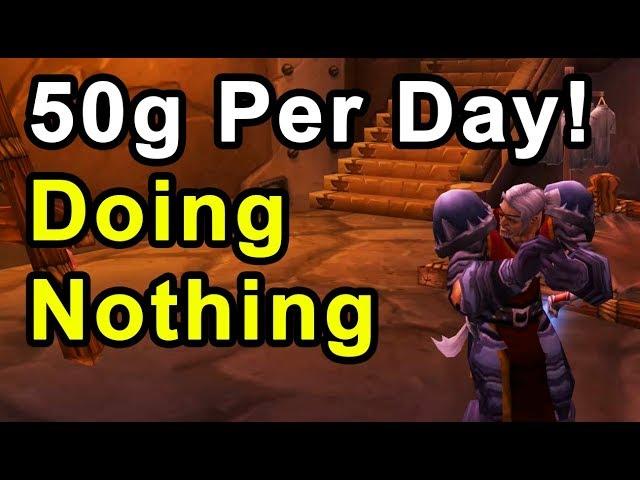 How to Make 30-50g Per Day The Lazy Way in Classic WoW