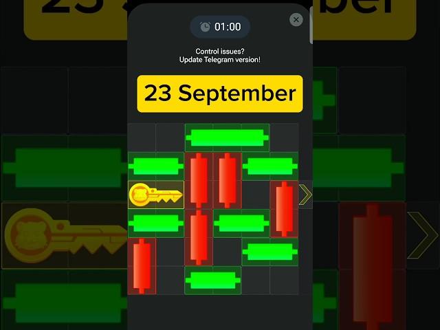 Key 03! 23 September how to solve mini game PUZZLE in hamster Kombat (100%)!! 23 September mini game