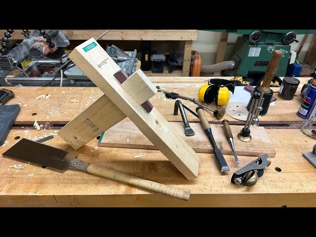 Wood Joinery Tutorial, How To Cut A Wedged Through Tenon By Hand