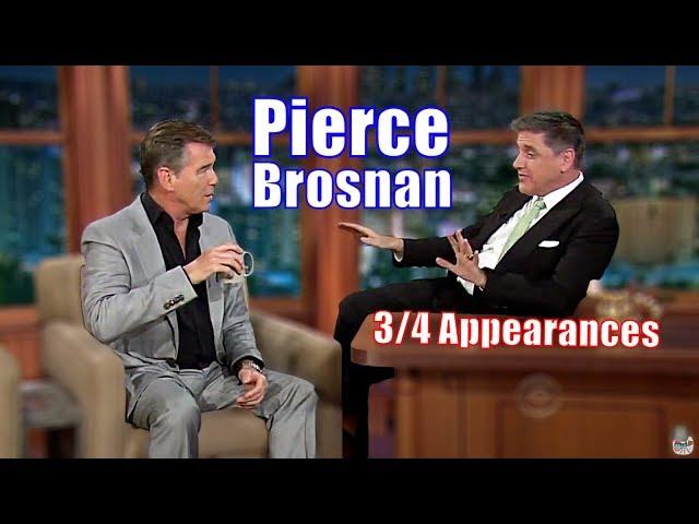 Pierce Brosnan - Aka Bond, James Bond - 3/4 Visits In Chronological Order