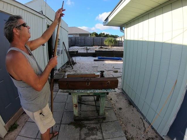 Shooting Very Old wood Carriage Bow (take down bow)