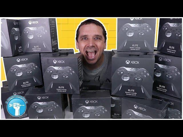 I Bought 25 BROKEN Xbox Elite Controllers - Let's Fix Them!