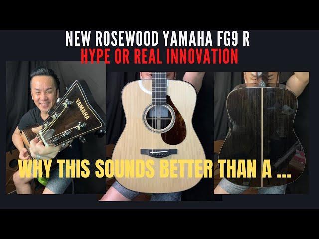 Yamaha FG9-R Rosewood -Guitar Review in Singapore 