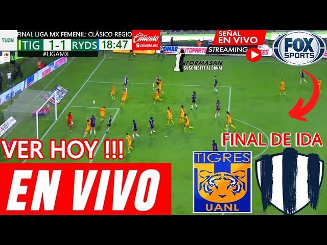 Tigres vs. Monterrey En Vivo, PARTIDO FINAL, Donde ver TIGRES VS MONTERREY HOY,  FOX SPORTS TV USA