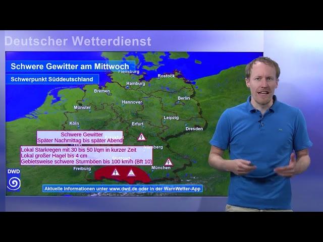 31.07.2024 Unwetterinformation - Deutscher Wetterdienst (DWD)