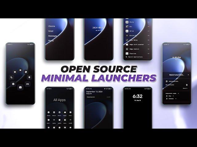 Best Minimal Android Launchers (2024)  | Open Source Android Launchers