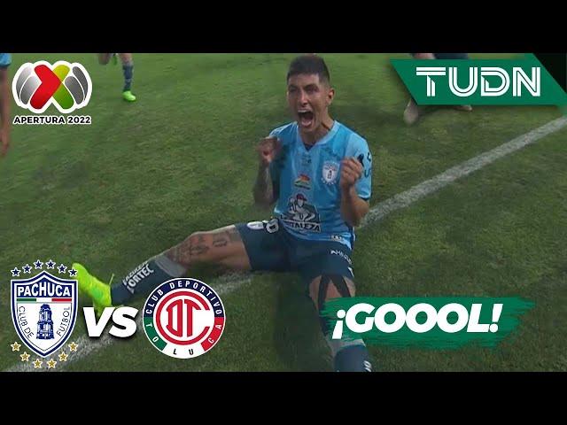 ¡AHORA SÍ! 'Pocho' Guzmán empata el juego | Pachuca 1-1 Toluca | Liga Mx AP2022 - Final VUELTA |TUDN