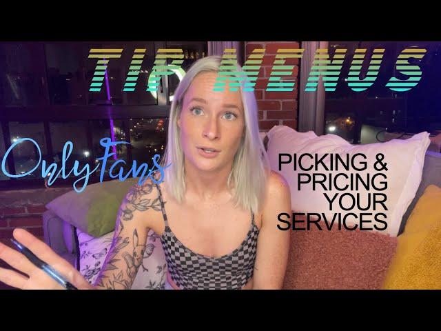 Starting an OnlyFans in 2023 - Why You Probably Need A Tip Menu From Day One