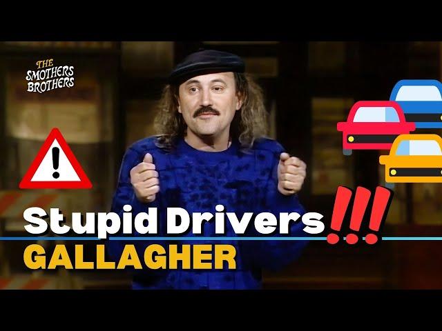 Gallagher | Stupid Drivers | The New Smothers Brothers Comedy Hour