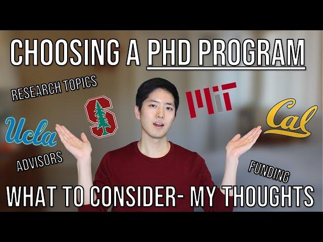 Choosing a PhD Program in STEM: Thoughts and Considerations, Prep for Visit Day