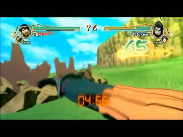 Naruto: Ultimate Ninja Storm (Funny Ultimate Jutsus from Guy xD)