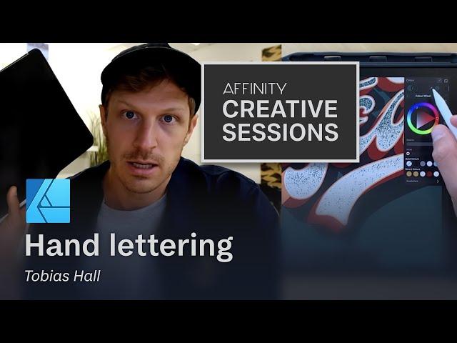 Hand Lettering in Affinity Designer for iPad with Tobias Hall