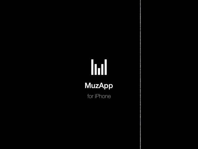 MuzApp Music Messenger & Player Intro