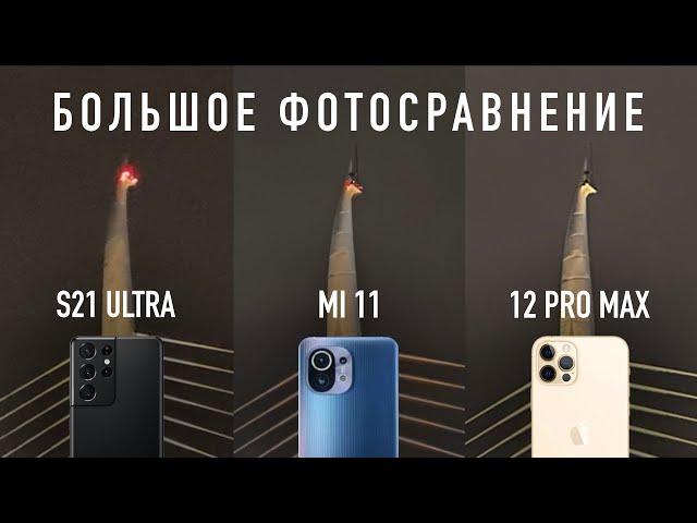 Полное сравнение камер Galaxy S21 Ultra, iPhone 12 Pro Max и Xiaomi Mi 11 feat. Стамбул.