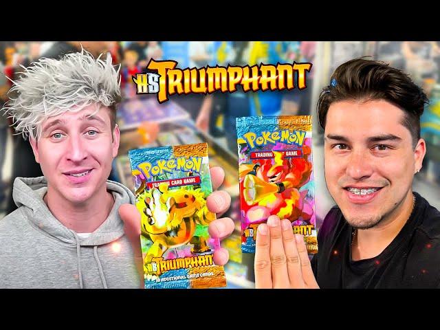 I Challenged CooltrainerRyan To A Vintage Pokemon Pack Battle