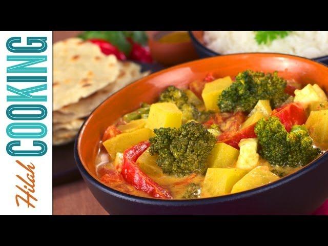 How to Make Quick Vegetable Curry | Hilah Cooking Ep 11