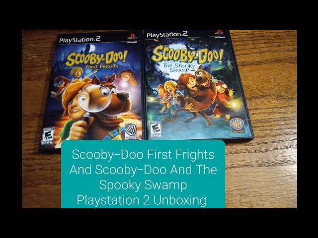 Scooby-Doo First Frights And Scooby-Doo And The Spooky Swamp PS2 Unboxing