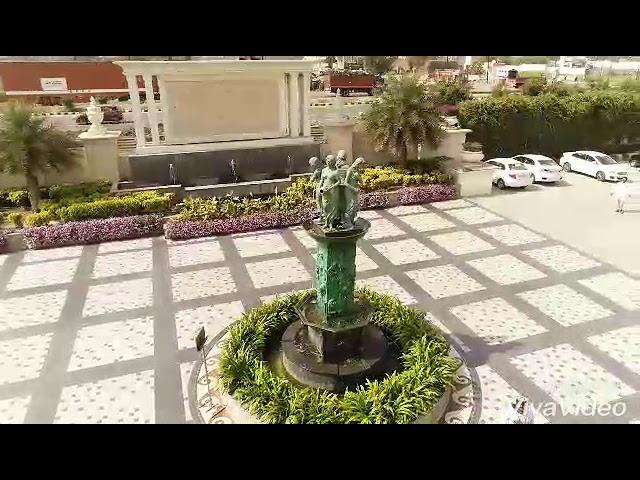 The grand bhagwati indore wedding Arial view