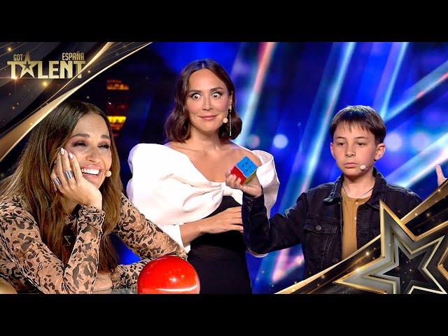 Blows the jury's minds with his MAGIC, at only 13 YEARS OLD! | Auditions 4 | Spain's Got Talent 2024