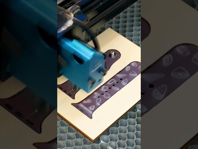 ⌚Apple Watch strap: Fashion that cannot be replicated #thunderlaser #diyprojects #laserengraving
