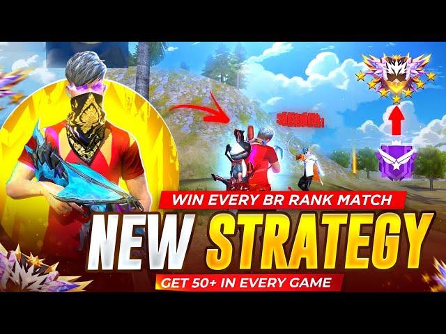 100% working | Solo rank push tips and tricks 2025 |Win every br rank|How to push rank in free fire