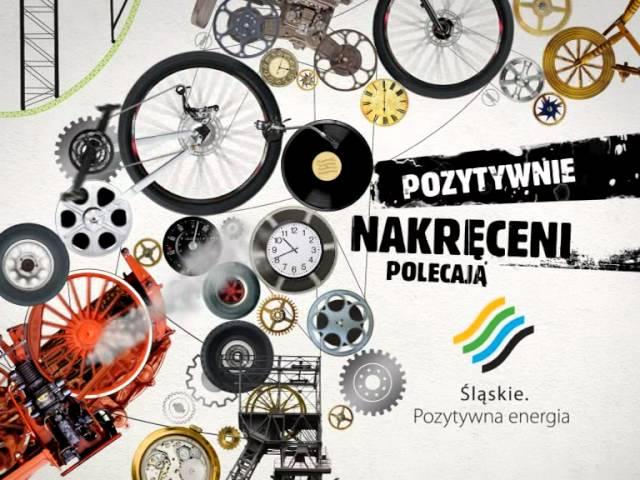 Pozytywnie nakręceni polecają Śląskie. Pozytywna energia. (Packshot, animatik)