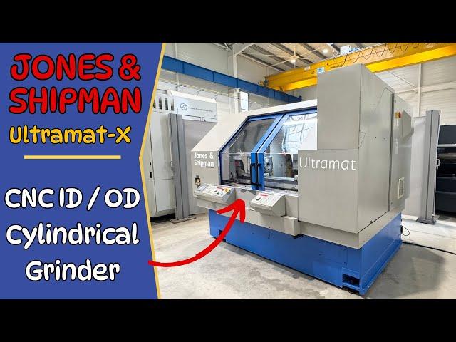 JONES & SHIPMAN Ultramat-X - CNC ID / OD Cylindrical Grinder
