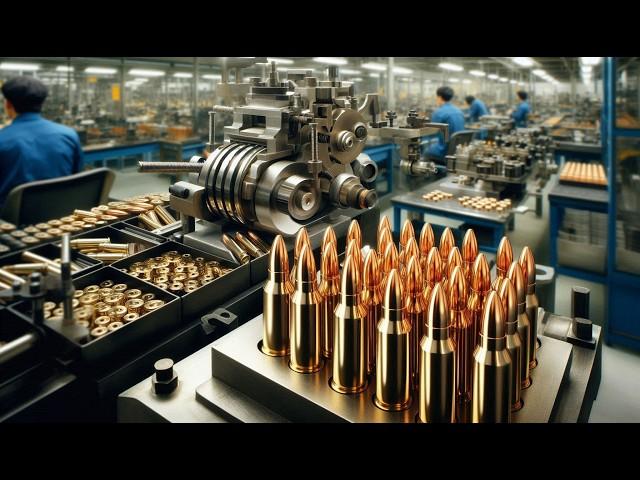 How are BULLETS Made? The Explosive Truth Behind Every Shot!