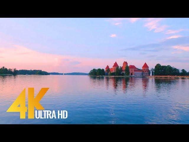 Incredible Beauty of Lithuanian Nature - 4K Relaxation Video with Nature Sounds