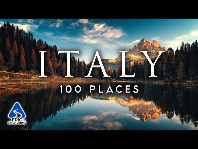 100 Most Beautiful Places To Visit in Italy | 4K Places and Villages Travel Guide