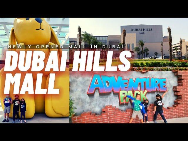 DUBAI HILLS MALL 2023 | ADVENTURE PARK | STORM COASTER | NEWLY OPENED MALL IN DUBAI | UAE