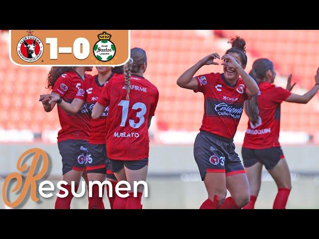 TIJUANA 1-0 SANTOS J8 | GOLAZO de AISHA le da la VICTORIA a las XOLAS