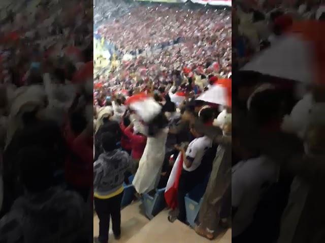 الجمهور اليمني العظيم في مباراة اليوم ، حماس كبير ، يستحق الفوز ، الف الف الف مبروك لمنتخبنا اليمني
