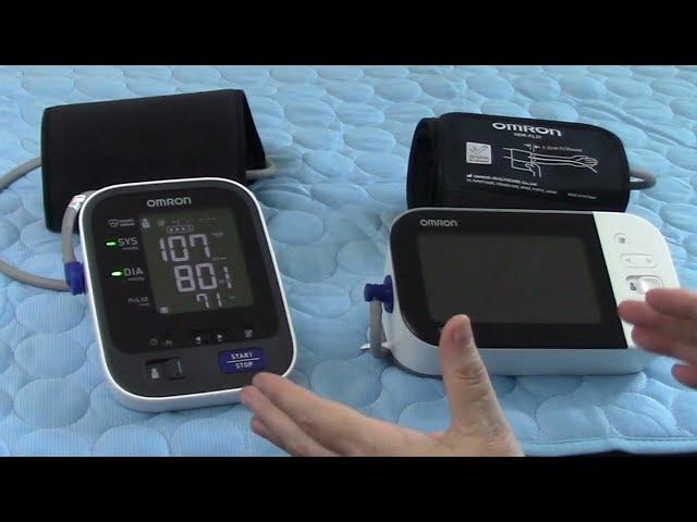 Omron Blood Pressure Monitors Series 7 Series 10 Compare #omron #bloodpressuremonitor