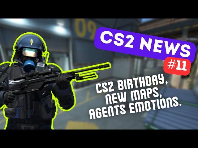 New agent animations | CS2 BIRTHDAY update | New skins.️