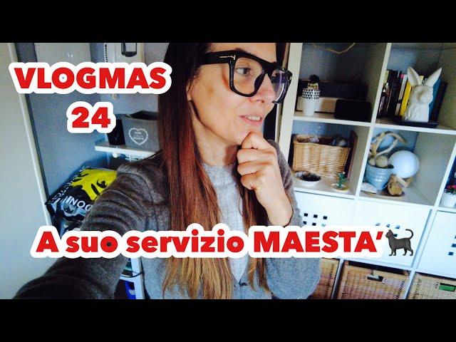 vlogmas 24 AT YOUR SERVICE YOUR MAJESTY