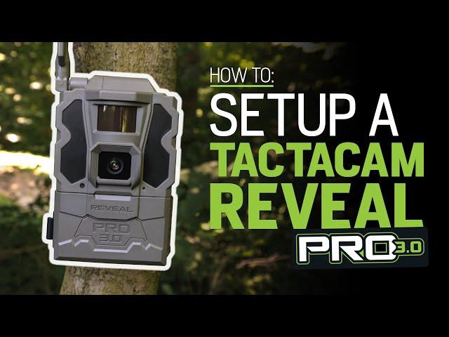 HOW TO: Set up a Cellular Trail Camera // TACTACAM Reveal PRO 3.0