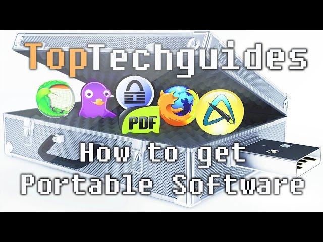 How to get free Portable Software! Easy!