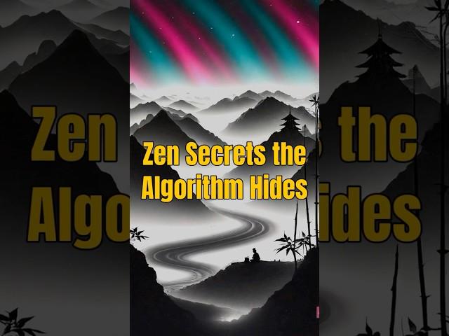 Zen Secrets the Algorithm Hides, Unlock Inner Peace | Mindfulness, Meditation, Spiritual Growth