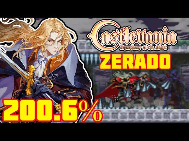 Castlevania SOTN 200.6% - ZERADO - Mapa Completado do Symphony of the Night de PS1