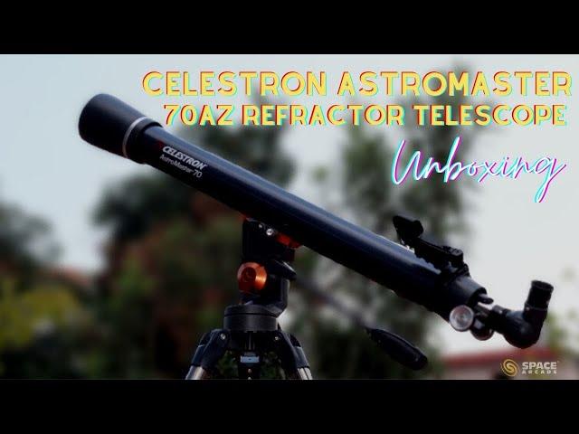 CELESTRON ASTROMASTER 70AZ  | UNBOXING | SPACE ARCADE