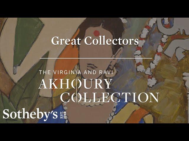 Which South Asia's Most Celebrated Artists are in The Akhoury Collection at Sotheby's