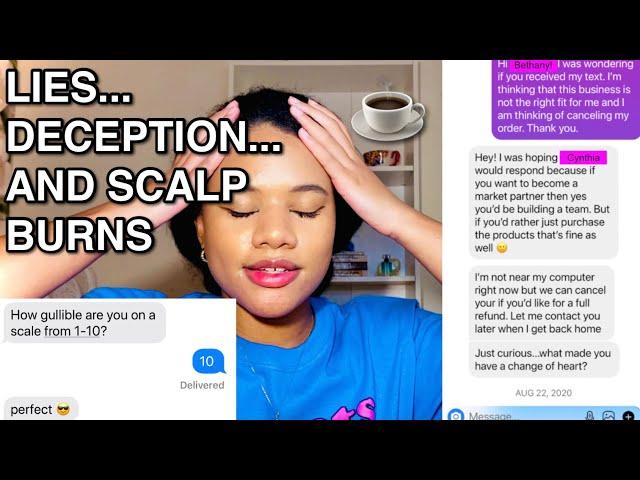 I GOT SCAMMED BY INSTAGRAM BOSS BABES! Is Monat A Pyramid Scheme?! + Monat Hair Products Review!