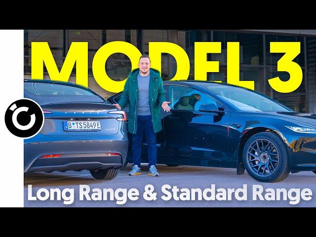 Tesla Model 3 2024 Alltagstest - Standard und Long Range im Vergleich!