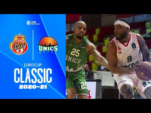 Monaco takes THRILLING Game 1 | Monaco-UNICS 2020-21 Finals G1 | EuroCup Classic