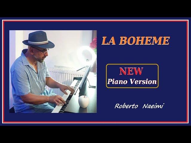 ALAIN DELON & CHARLES AZNAVOUR La Bohème (New Piano Version) Subtitles in English