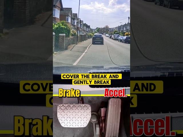 PULL UP ON THE LEFT AND MOVE OFF SAFELY ON YOUR DRIVING TEST!