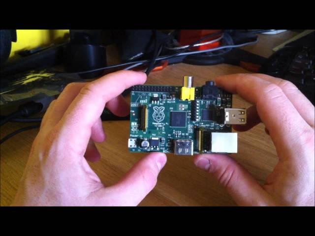 Unboxing: Raspberry Pi (UK) & Debian Linux Boot