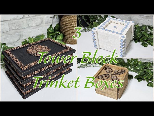 3 Stylish Tower Block Trinket Boxes You Need Now!